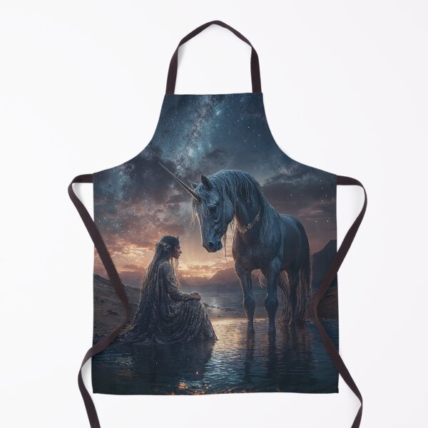 Item preview, Whispers of the Starlit Unicorn designed and sold by LemurianPortals.