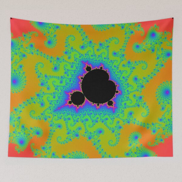 Item preview, the Mandelbrot set in gold designed and sold by Samuel Watkins.