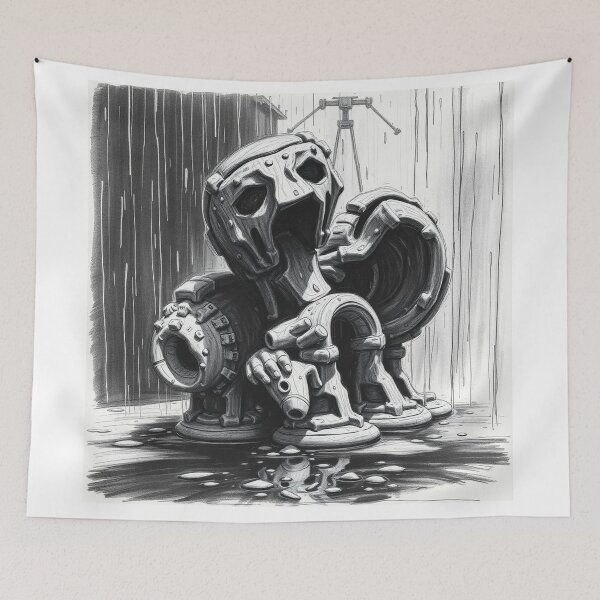 Item preview, “The Sentinel Drain” – Machine of Forgotten Purpose designed and sold by Wesira.