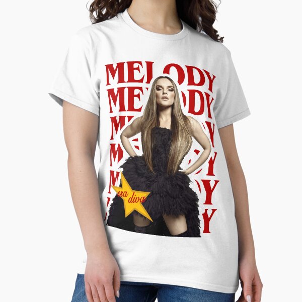 Aperçu de l'œuvre Mélodie Esa Diva Eurovision 2025 Espagne Espagne Merch créée et vendue par vivavision.