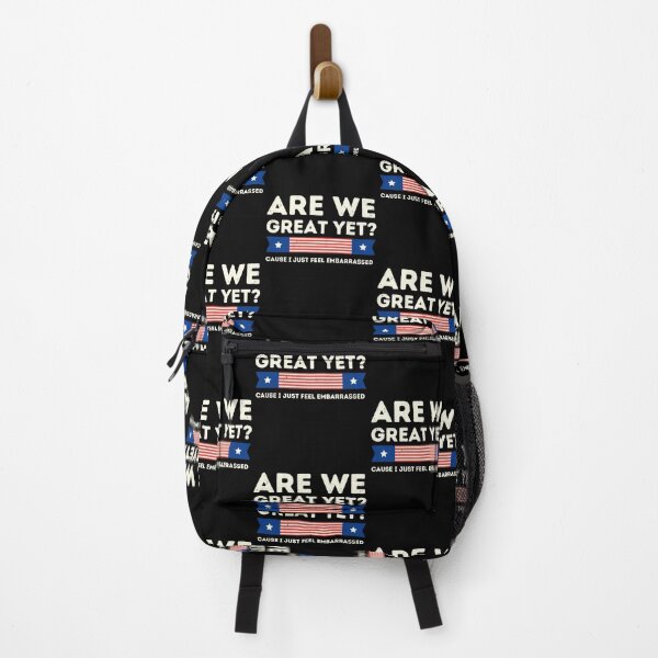 Item preview, Are We Great Yet Cause I Just Feel Embarrassed, Anti Trump, Democratic Party, Funny Trump, Sarcastic Trump designed and sold by Run to Creations.