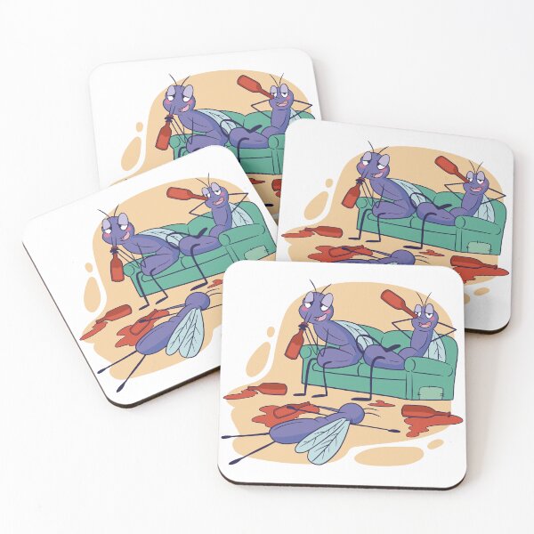 Item preview, Mosquitoes Drinking Blood designed and sold by mermaids001.