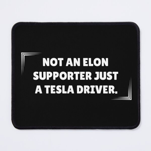 Item preview, Anti Elon Tesla Bumper  designed and sold by ThereseLyssia.
