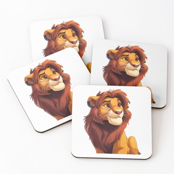 Item preview, Cute cartoon lion designed and sold by Stickermagician.