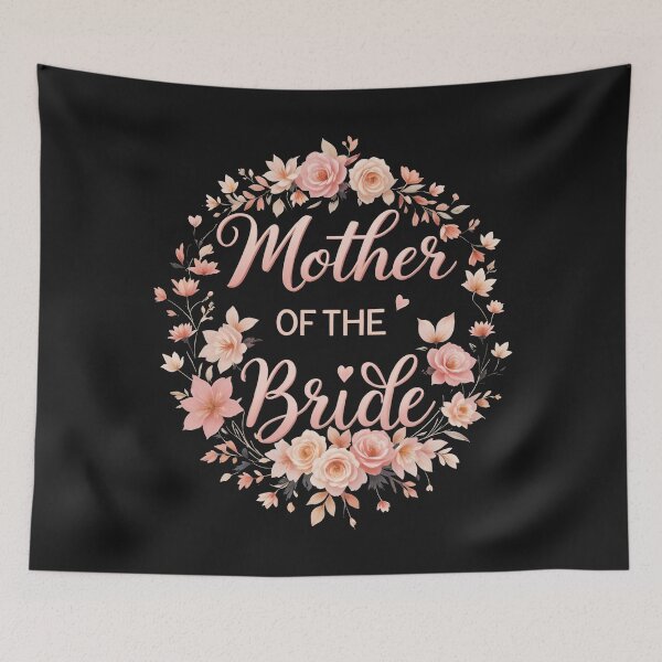 Item preview, Elegant Floral Wreath - Mother of the Bride Design designed and sold by latelierdechris.