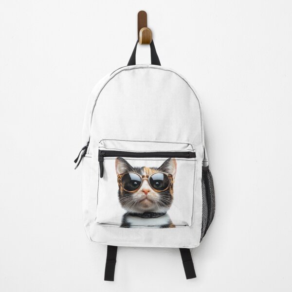 Item preview, Funny cool Calico Cat wearing sunglasses designed and sold by LazyOwlStore.
