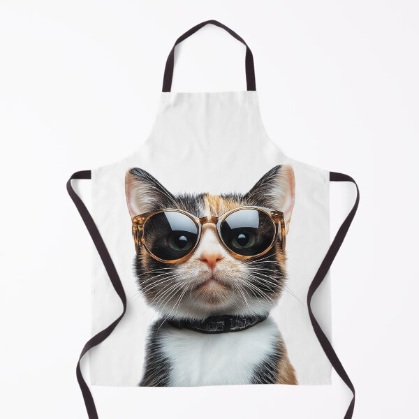 Item preview, Funny cool Calico Cat wearing sunglasses designed and sold by LazyOwlStore.