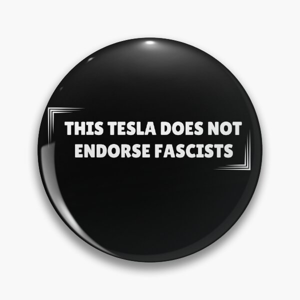 Item preview, This Tesla Does Not Endorse Fascists - Anti Elon  designed and sold by ThereseLyssia.