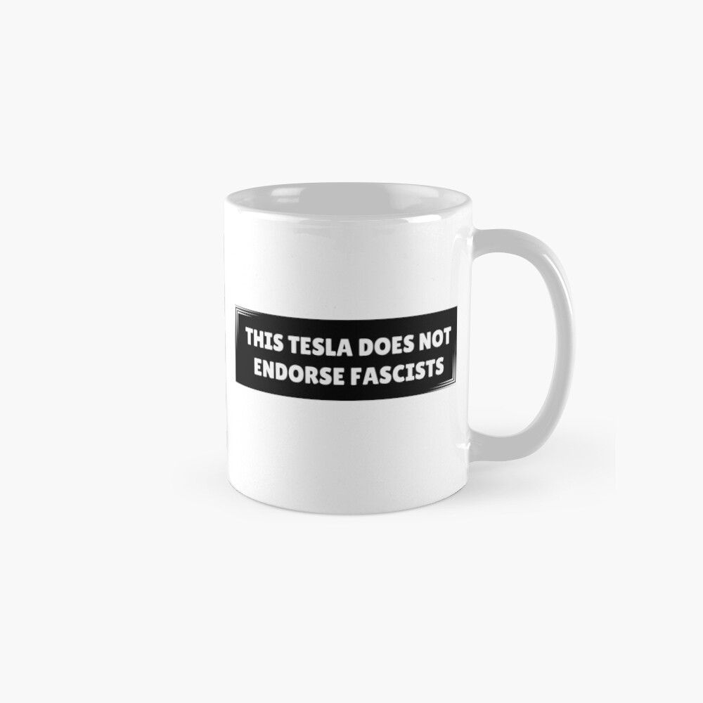 This Tesla Does Not Endorse Fascists - Anti Elon  Magnet