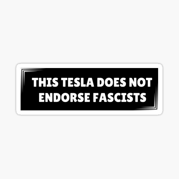 Artikel-Vorschau von Dieser Tesla unterstützt keine Faschisten – Anti-Elon, designt und verkauft von ThereseLyssia.