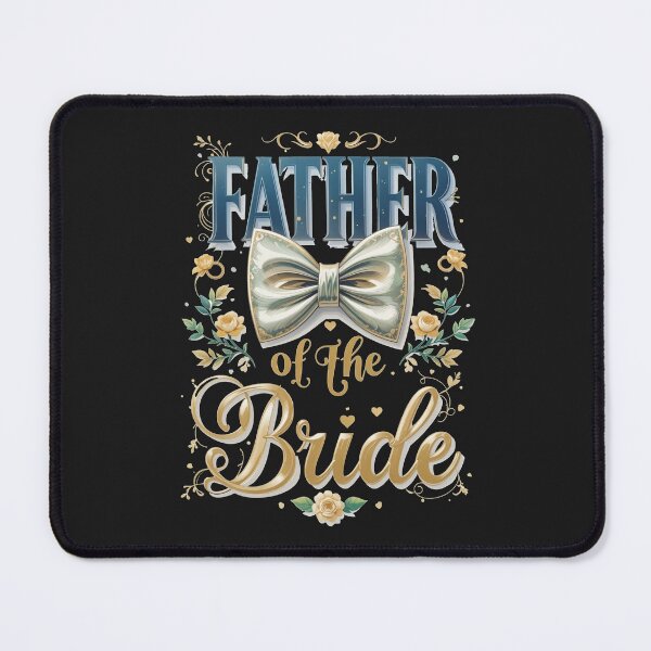 Item preview, Father of the Bride Elegant Wedding Keepsake Design designed and sold by latelierdechris.