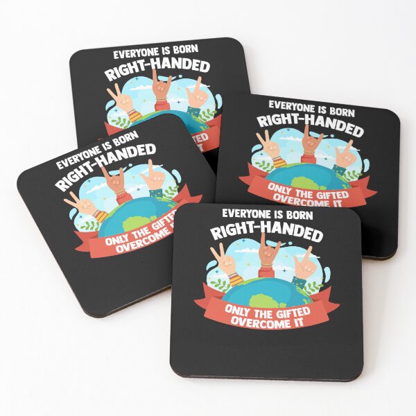 Item preview, Everyone Is Born Right Handed Lefty Funny Left Handed designed and sold by Dressed For  Duty.