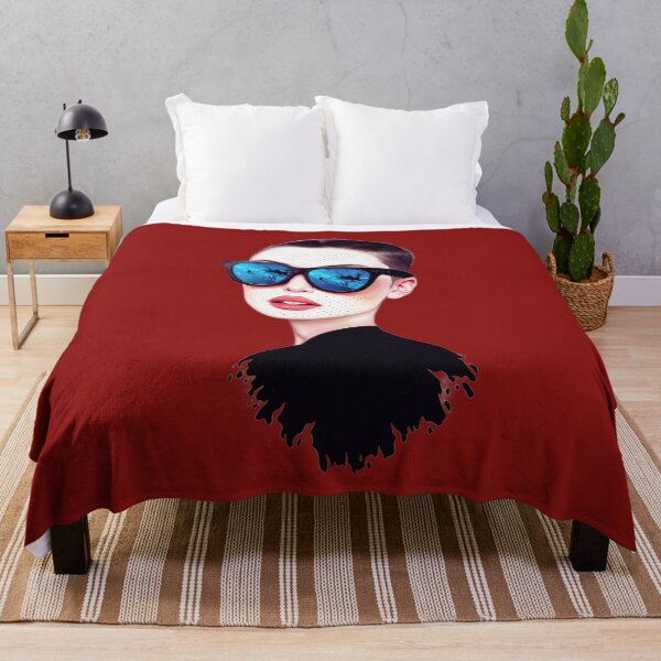 Item preview, Super Cool Girl With Shades By Sandra Lapierre designed and sold by newcuriosity.