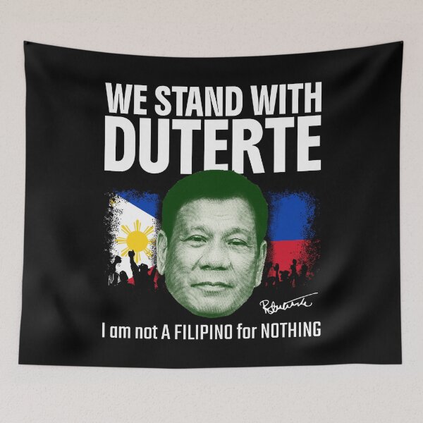 Item preview, We Stand With Duterte Philippines Pinoy Pride designed and sold by Teeleo.
