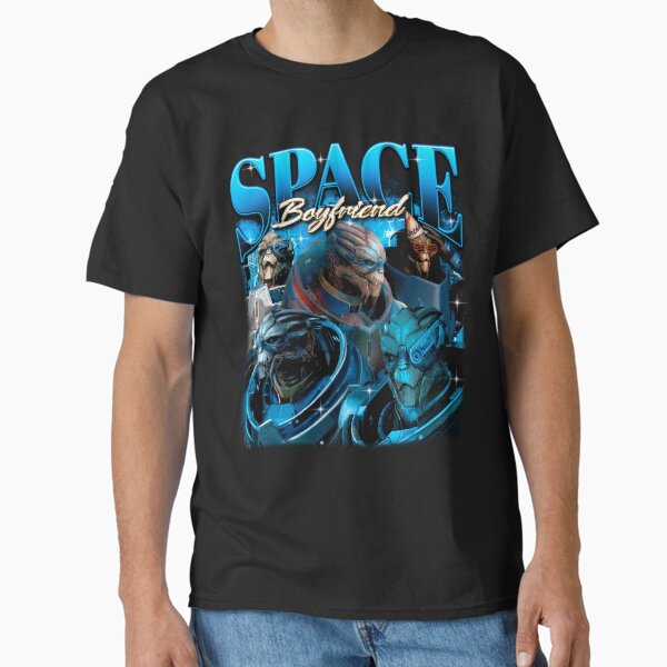 Vista previa del artículo con la obra «Novio espacial Garrus Vakarian», diseñado y vendido por YALPOShop.