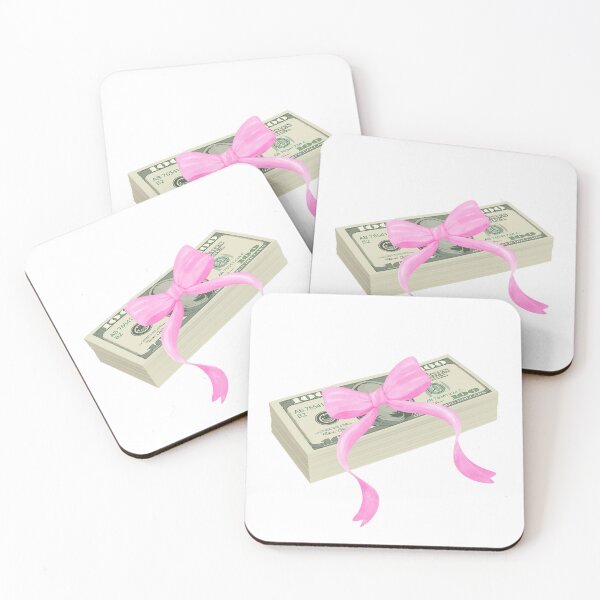 Item preview, Dollar bills with a pink ribbon designed and sold by ElizabethCoelho.
