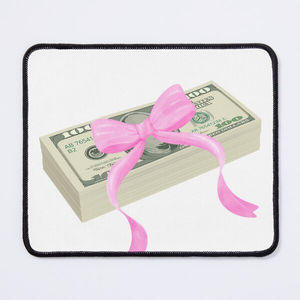Item preview, Dollar bills with a pink ribbon designed and sold by ElizabethCoelho.
