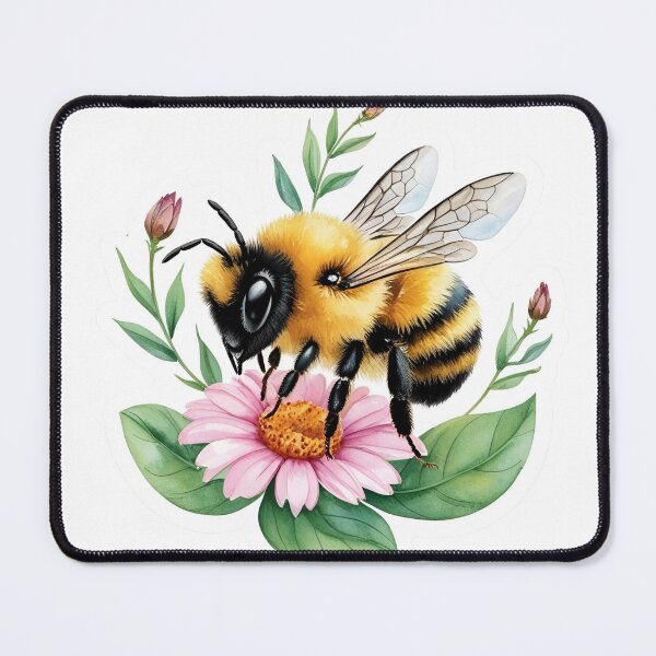 Item preview, Bumble Bee, Cute Fluffy Bee designed and sold by JulieSouster.