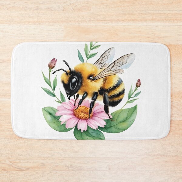 Item preview, Bumble Bee, Cute Fluffy Bee designed and sold by JulieSouster.