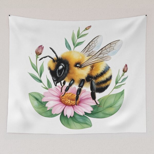 Item preview, Bumble Bee, Cute Fluffy Bee designed and sold by JulieSouster.
