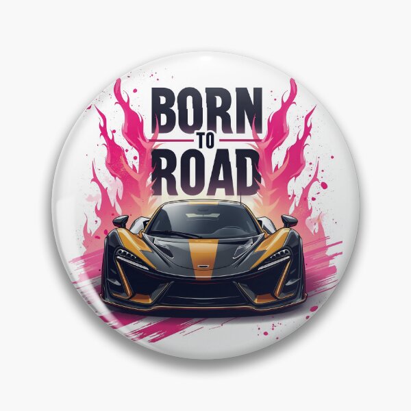 Item preview, Born to Road, Sport car in fire designed and sold by naatala.