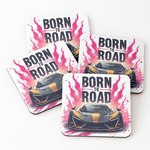 Item preview, Born to Road, Sport car in fire designed and sold by naatala.