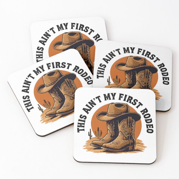 Item preview, This Ain’t My First Rodeo Art designed and sold by PrintandJoy.