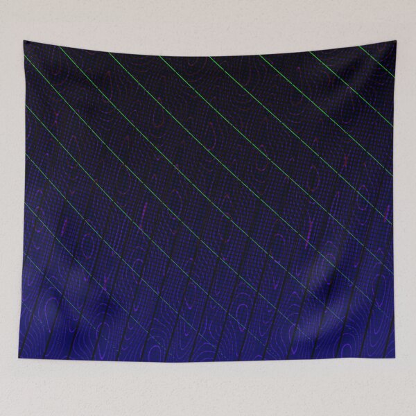 Item preview, LinRect Midnight Pattern designed and sold by LeftoverKittyCo.