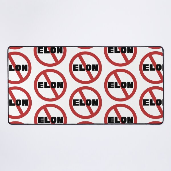Item preview, Anti Elon Bumper Sticker designed and sold by EYE ILLUSTRATE GRAPHICS.