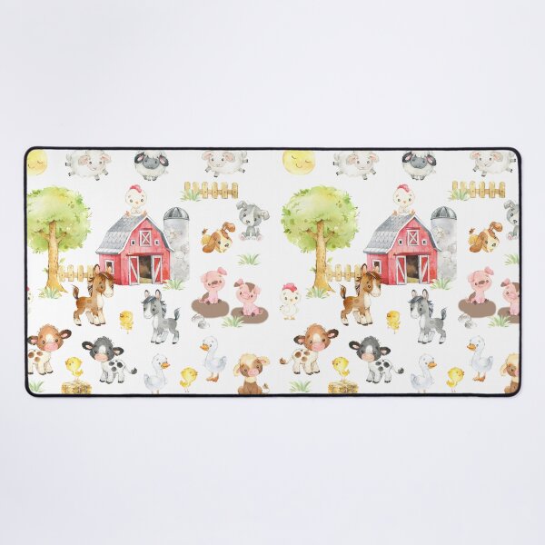 Item preview, Farm Animals Scene Nursery Kids  designed and sold by Laura DeCamp.