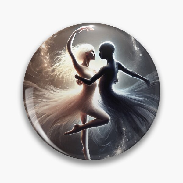 Item preview, Celestial Dance: A Duality of Light and Shadow designed and sold by AbstractAnom.