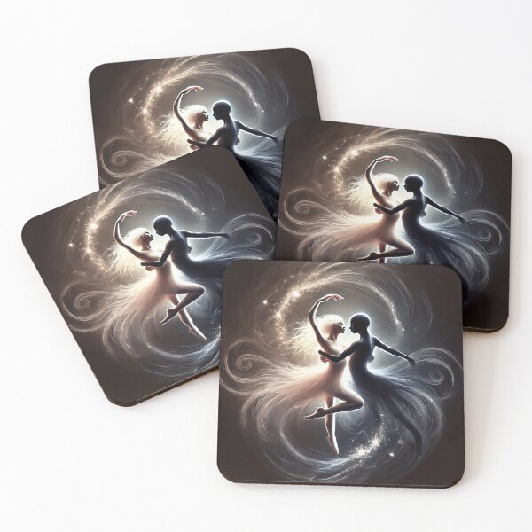 Item preview, Celestial Dance: A Duality of Light and Shadow designed and sold by AbstractAnom.