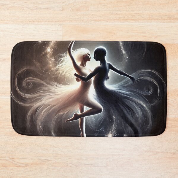Item preview, Celestial Dance: A Duality of Light and Shadow designed and sold by AbstractAnom.