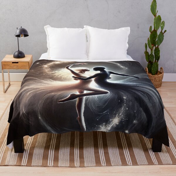 Item preview, Celestial Dance: A Duality of Light and Shadow designed and sold by AbstractAnom.