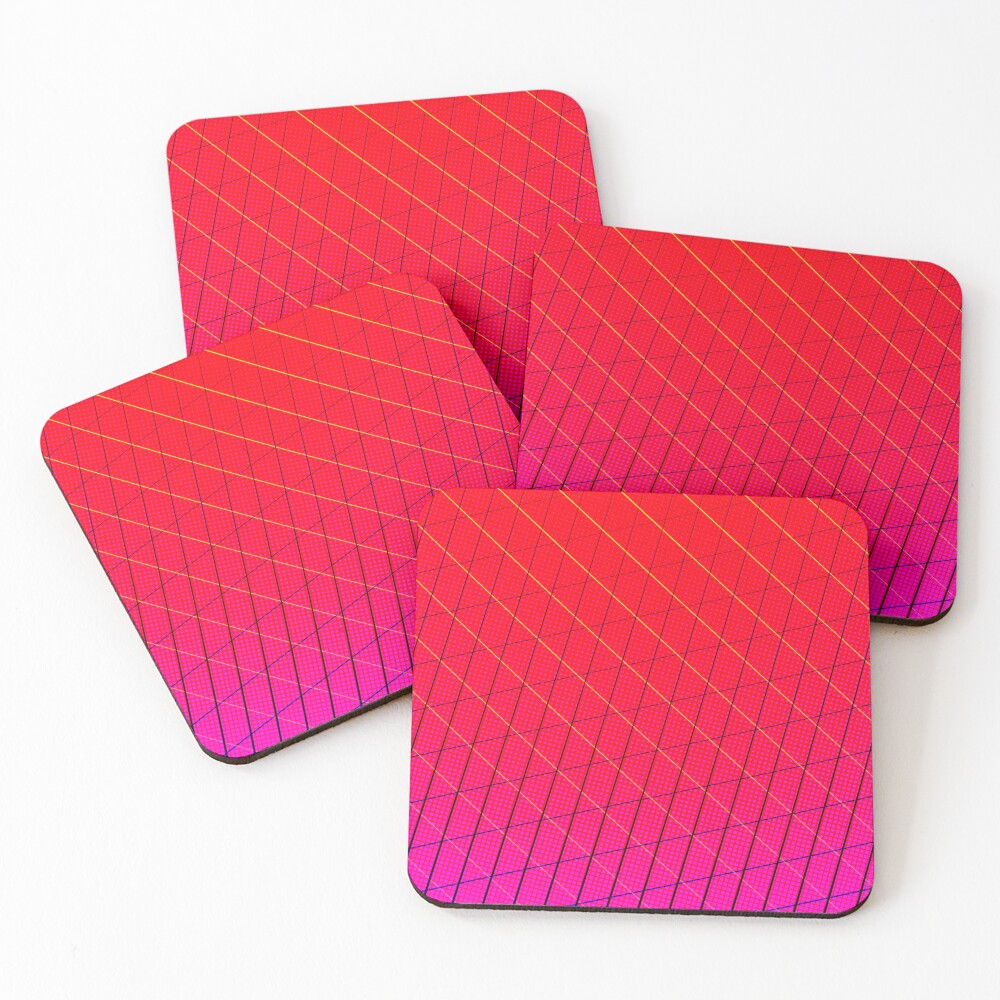 Item preview, Coasters (Set of 4) designed and sold by LeftoverKittyCo.