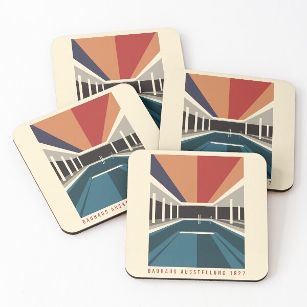 Artikelvorschau, Bauhaus Pool – Moderne geometrische Architektur entworfen und verkauft von MidCenturyStore.