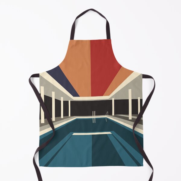 Item preview, Bauhaus Pool – Modern Geometric Architecture designed and sold by MidCenturyStore.