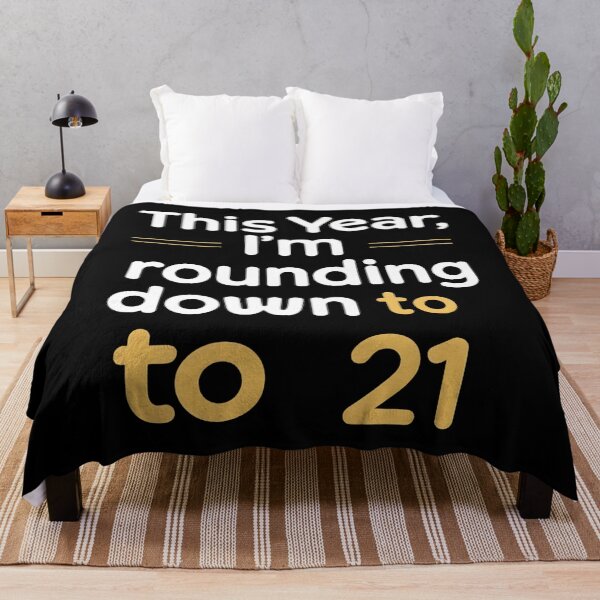 Item preview, This Year, I'm Rounding Down To 21 Mathematician Birthday designed and sold by DomTeesHaven.