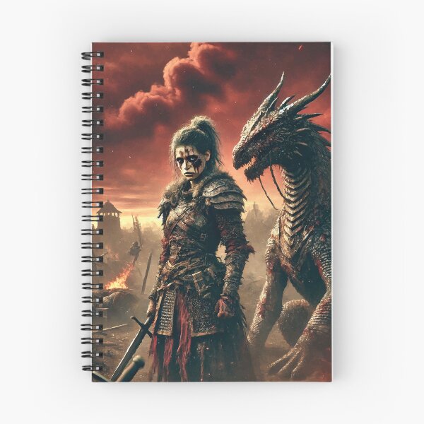 Item preview, Warrior Queen and the Wounded Dragon: Battle of Fate designed and sold by AbstractAnom.