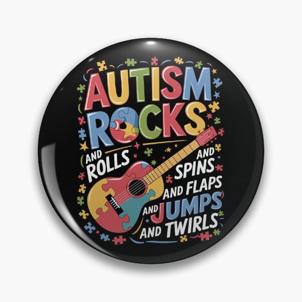 Item preview, Autism Rocks designed and sold by reddogbuckeye.