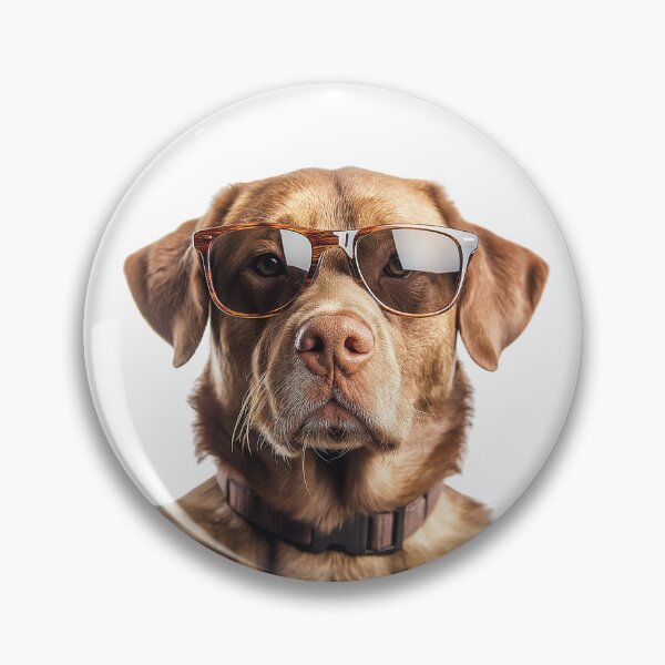 Item preview, Funny cool Chesapeake Bay Retriever Dog wearing sunglasses designed and sold by LazyOwlStore.
