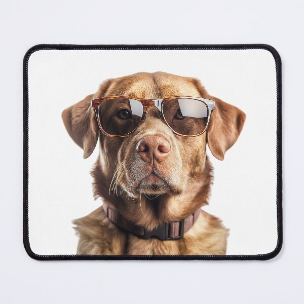 Item preview, Funny cool Chesapeake Bay Retriever Dog wearing sunglasses designed and sold by LazyOwlStore.