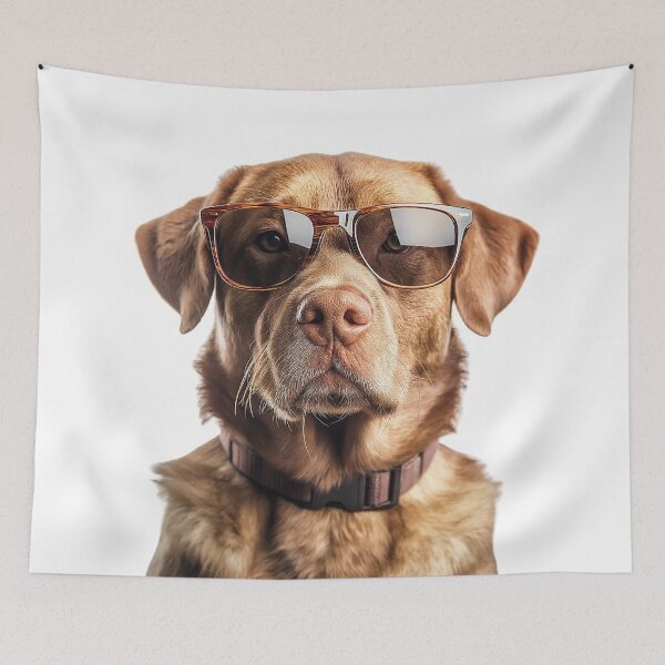Item preview, Divertido y genial perro Chesapeake Bay Retriever con gafas de sol designed and sold by LazyOwlStore.