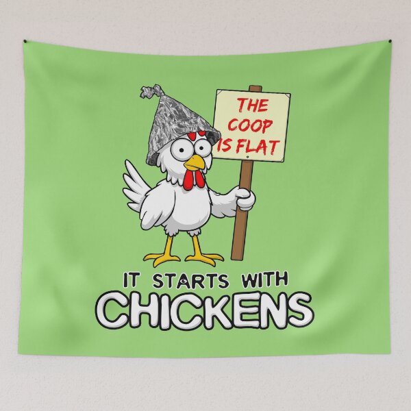 Item preview, Conspiracy Chicken designed and sold by Se7enThunders.
