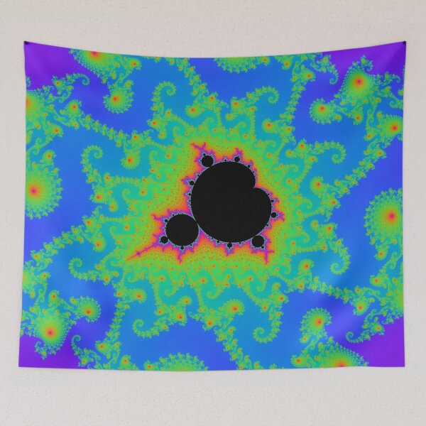 Item preview, the Mandelbrot set in sky blue designed and sold by Samuel Watkins.