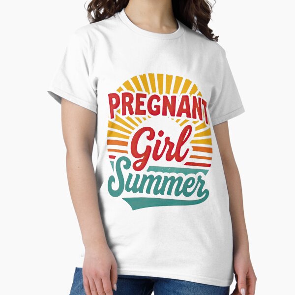 Item preview, Pregnant Girl Summer - Cute Maternity designed and sold by WildWire.