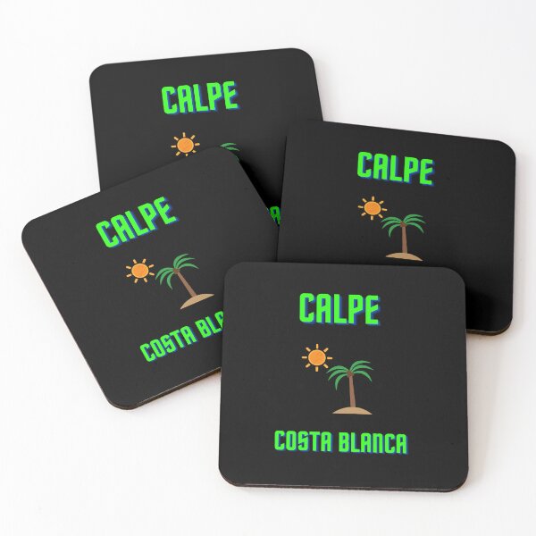 Item preview, Sriking Calpe Costa Blanca in Bright Green designed and sold by MarieSusan.