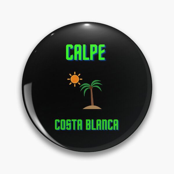 Item preview, Sriking Calpe Costa Blanca in Bright Green designed and sold by MarieSusan.