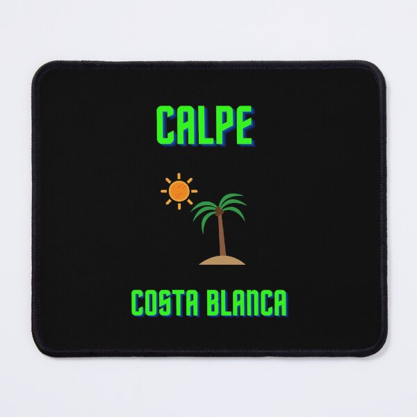 Item preview, Sriking Calpe Costa Blanca in Bright Green designed and sold by MarieSusan.