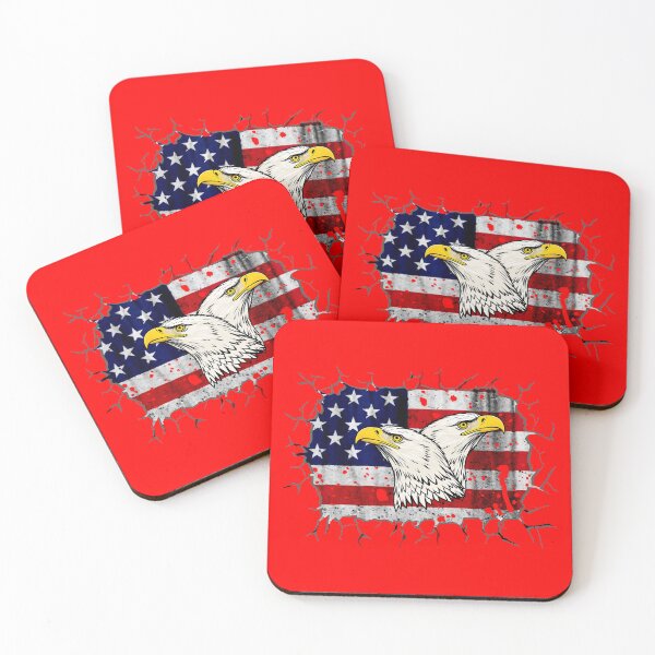 Item preview, AMERICAN EAGLES (#FF0000) designed and sold by Marlon Oseguera.